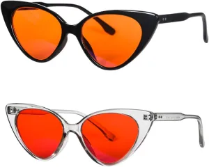 SHINU Women’s Glasses Computer Glasses Light Blue Eyeglasses 99% Blocking for Game Long Time Jobs