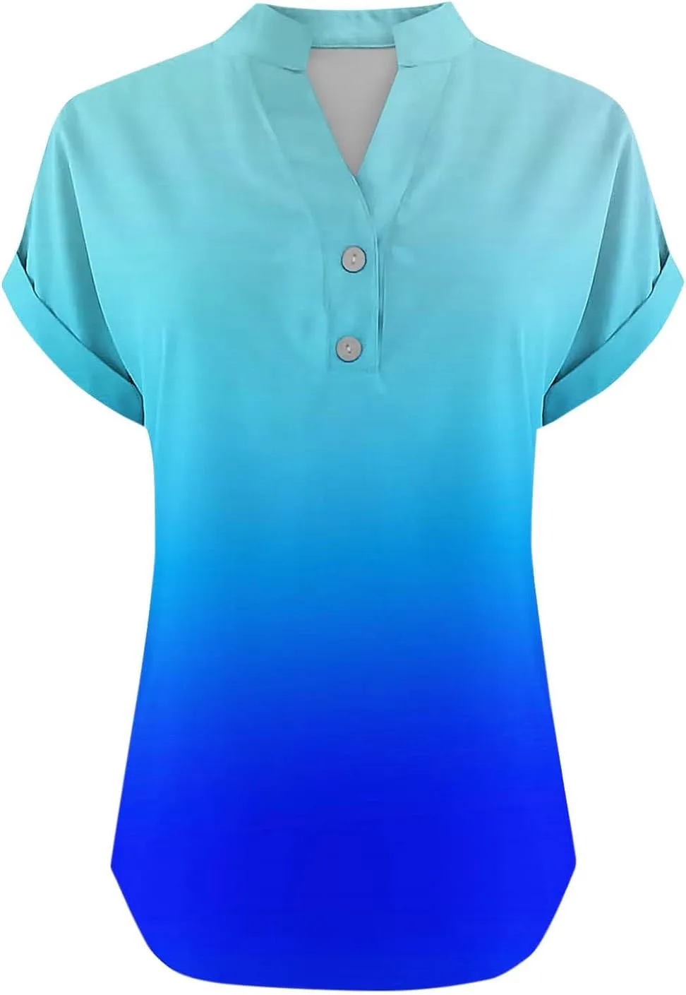 Summer Tops for Women Dressy Casual 2025 Fashion Womens Linen Shirts Loose Fit V Neck Short Cap Sleeve Tshirs