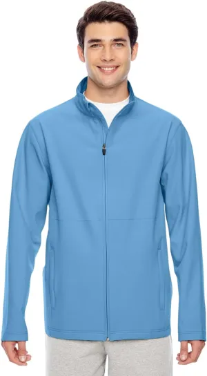 Team 365 Men's Leader Soft Shell Jacket 4XL SPORT LIGHT BLUE