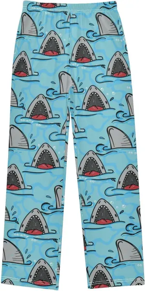 visesunny Joggers Pants for Boys Sweatpants Elastic Waist Animal Printed Long Bottoms Athletic Trousers with Pocket Size S-XL