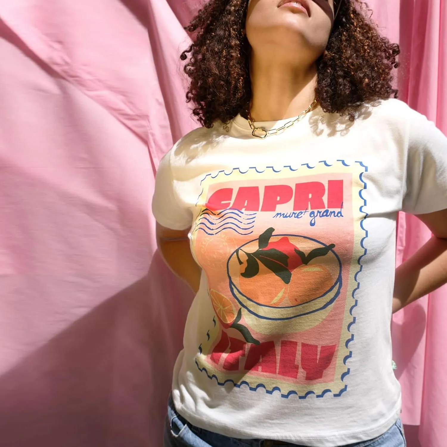 Women Oversized Graphic Tee Y2k Fruit Print Short Sleeve Crewneck T Shirt Aesthetic Loose Fit Top Summer Streetwear