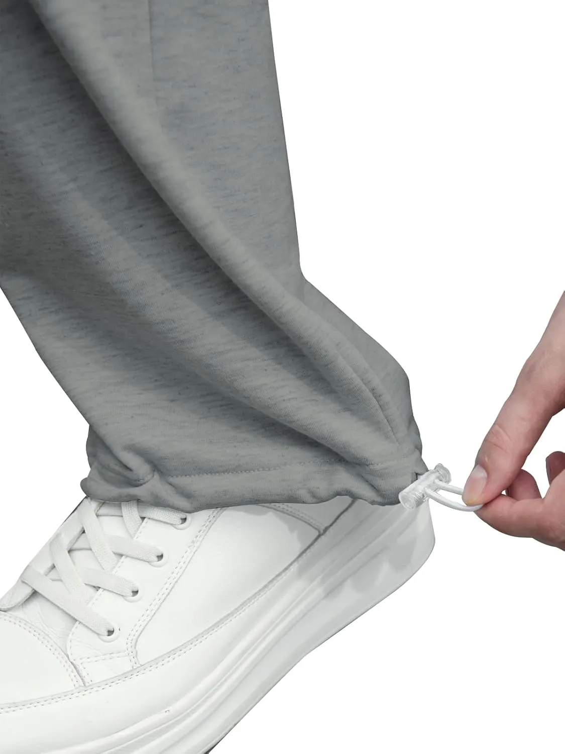 Womens Cargo Sweatpants Casual Baggy High Waisted Joggers Pants with Pockets Straight Leg Pants