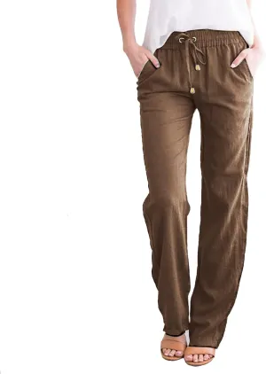 Womens Cargo Sweatpants Winter Low Beach Leggings with Pockets Water Resistant Water Resistant