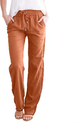 Womens Cargo Sweatpants Winter Low Beach Leggings with Pockets Water Resistant Water Resistant