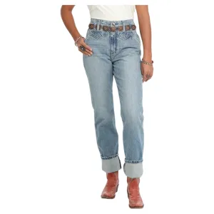 Women's Cruel Denim Quinn High Rise Tapered Straight Jean CB74654001