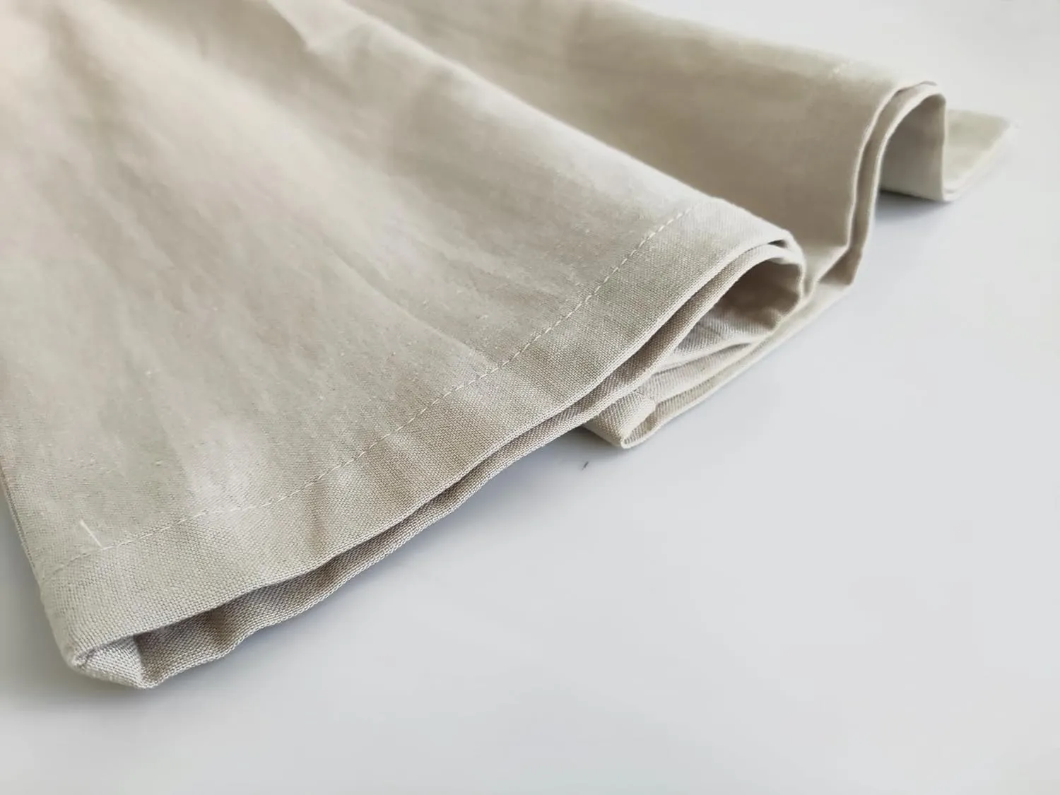 Women's Drawstring Elastic Waist Wide Leg Cotton Linen Yoga Long Pants