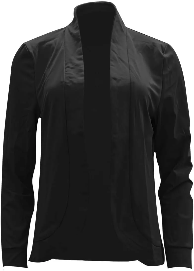 Womens Fall Casual Blazers 2024 Three Quarter Sleeve Sleeve Cardigan Short Small Coat Womens Casual Blazers 2024
