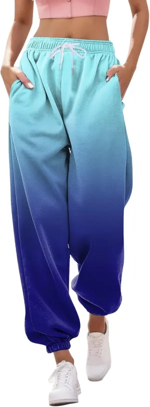 Womens Joggers with Pockets 2024 Pants Workout High Waisted Yoga Pants with Pockets Womens Jogging Leggings Women