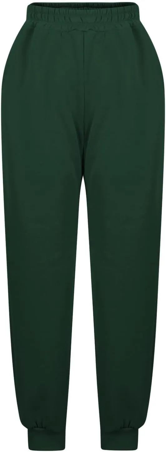 Womens Joggers with Pockets Loose High Waisted Sweatpants Workout Lounge Pull On Pants Fleece Joggers with Pockets