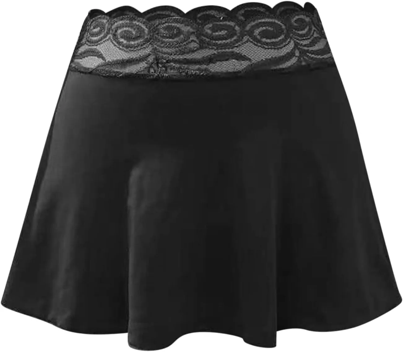 Women's Sexy See Through Sheer Micro Mini Skirt High Waist Party Short Skirt Rave Novelty Clubwear Skirt