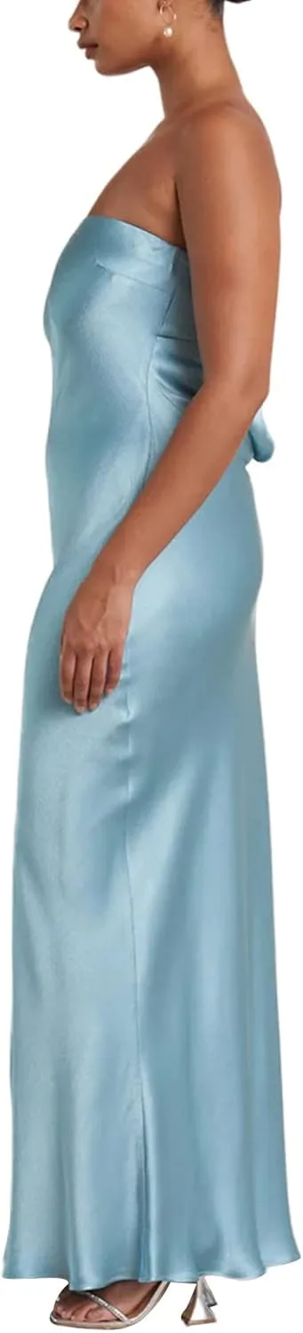 Women's Sexy Spaghetti Strap Hollow Out Maxi Dress Y2K Cutout Backless Slim Fit Long Dress Halter Night Party Dress Clubwear
