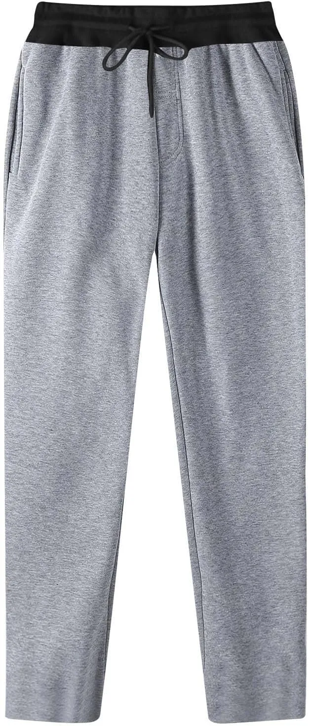 Womens Sweatpants 2024 Fleece Lined Pants Drawstring Wide Leg Pants with Pockets