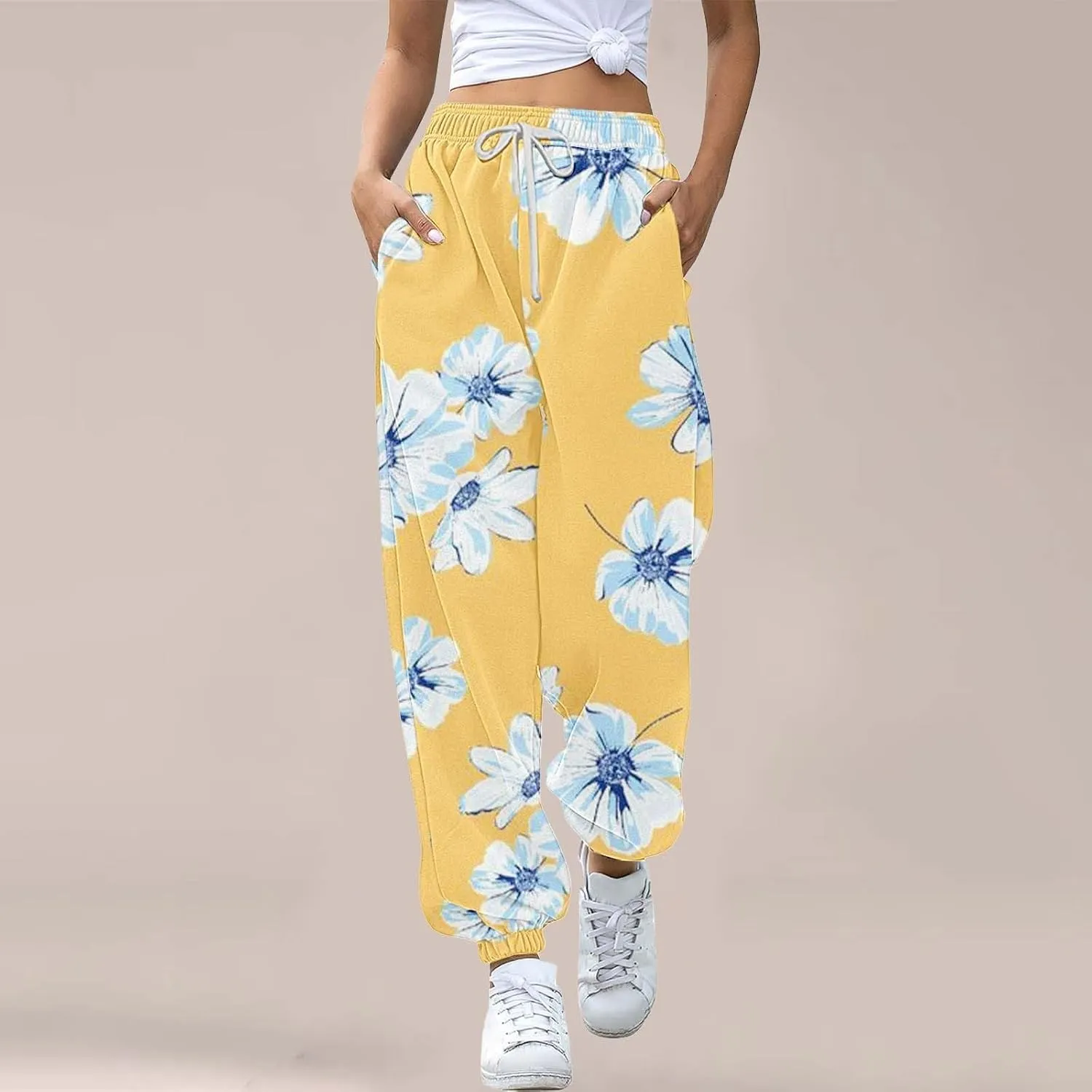 Womens Sweatpants with Pockets Pants Workout High Waisted Yoga Pants with Pockets Snow Suits for Women