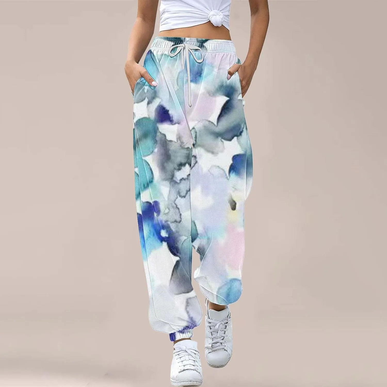 Womens Sweatpants with Pockets Pants Workout High Waisted Yoga Pants with Pockets Snow Suits for Women