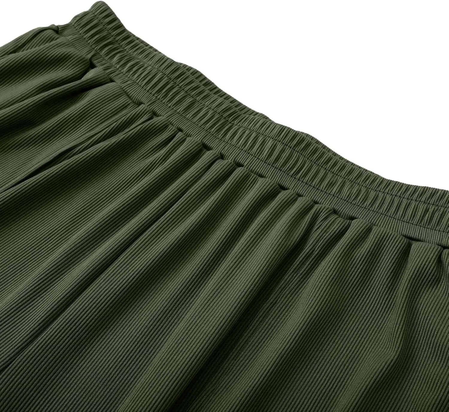 Women's Wide Leg Pants Casual Elastic Waist Lounge Baggy Straight Leg Flowy Trousers Teens Girls Loungewear Plus Size