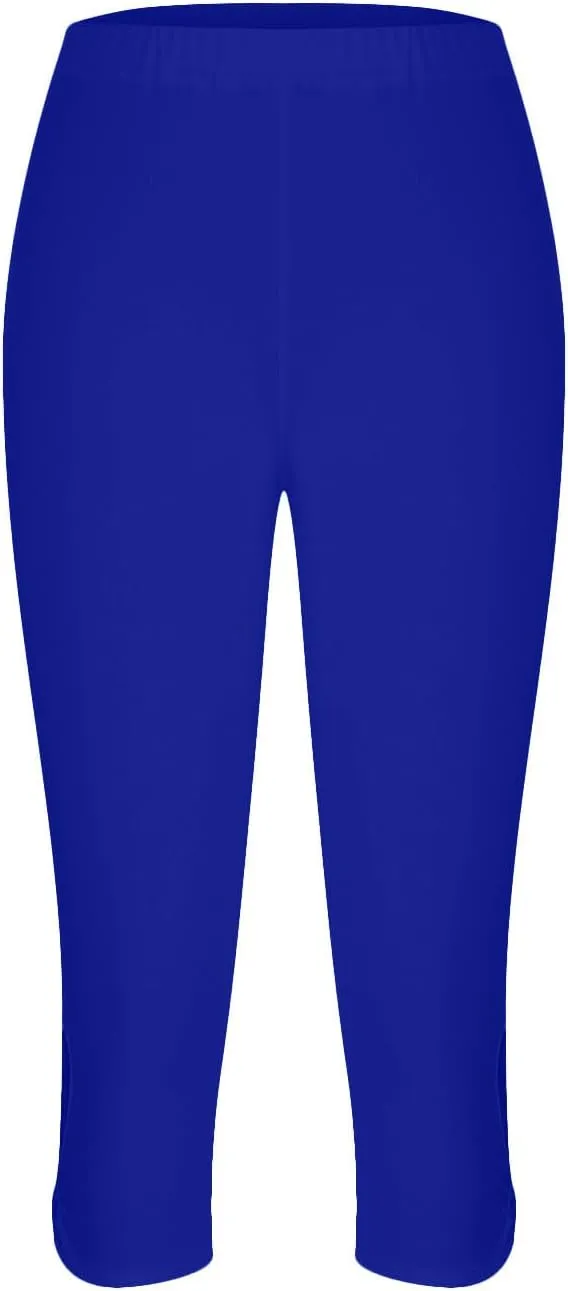 Xiaojmake Womens Capris for Summer Dressy High Waist Cropped Yoga Pants Comfy Stretchy Leggings Workout Compression Pants